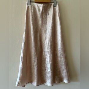 *SOLD* Slip Midi Skirt size 0 Babaton Aritzia